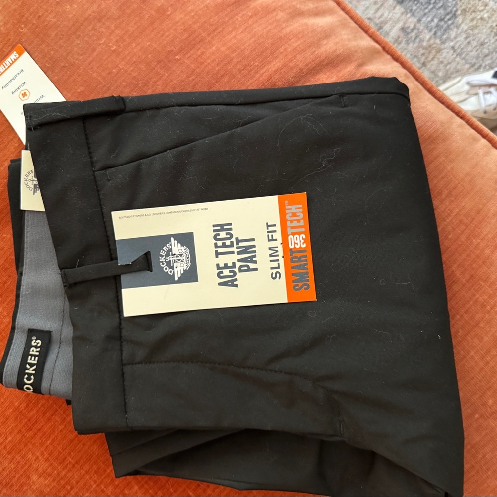 Dockers Slim Tech Stretch Pants - Black